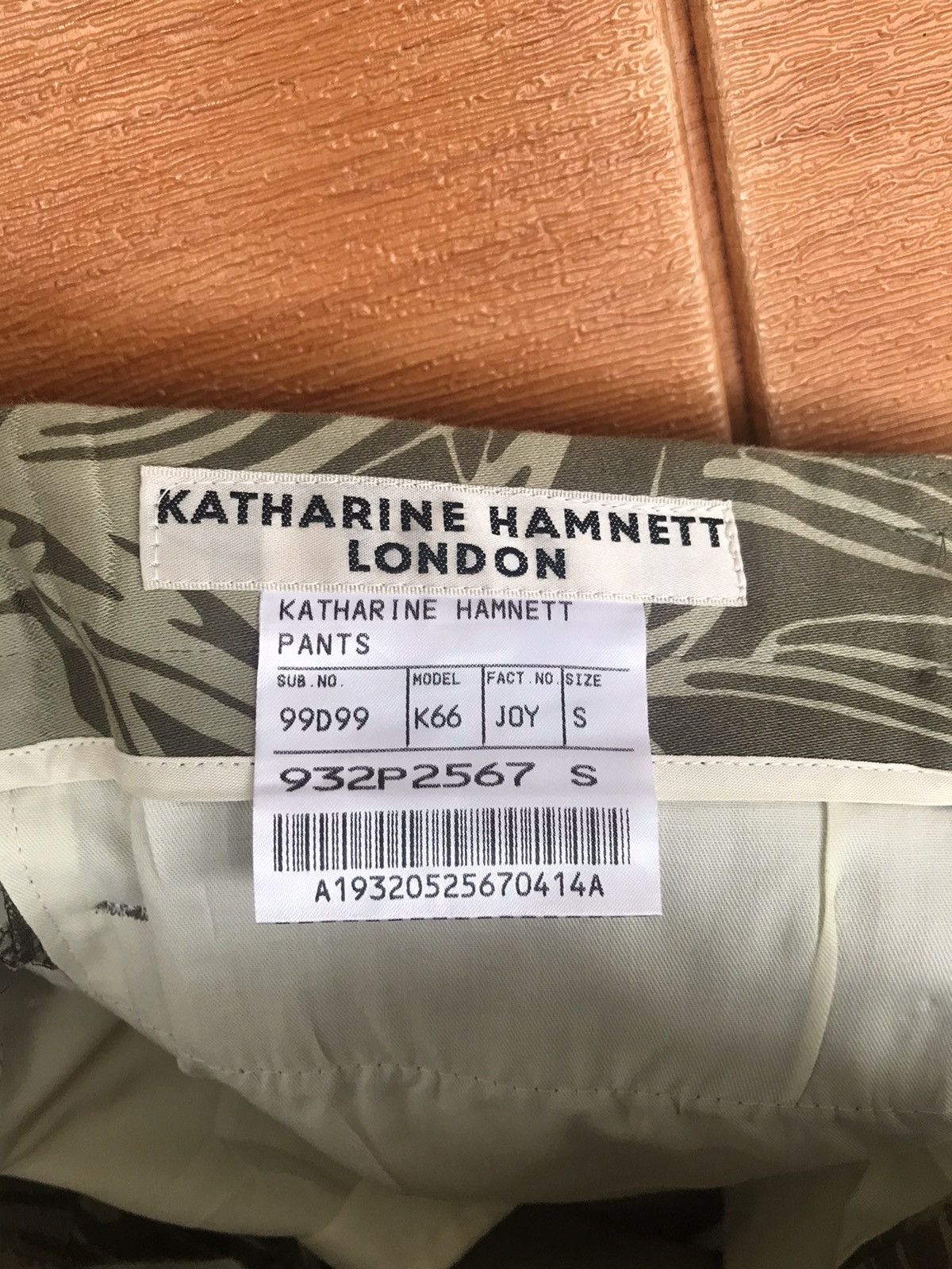 Katharine Hamnett London Flare Pants Katharine Hamnett Printed Design Boot Cut Pants Size US 30 / EU 46 - 13 Thumbnail