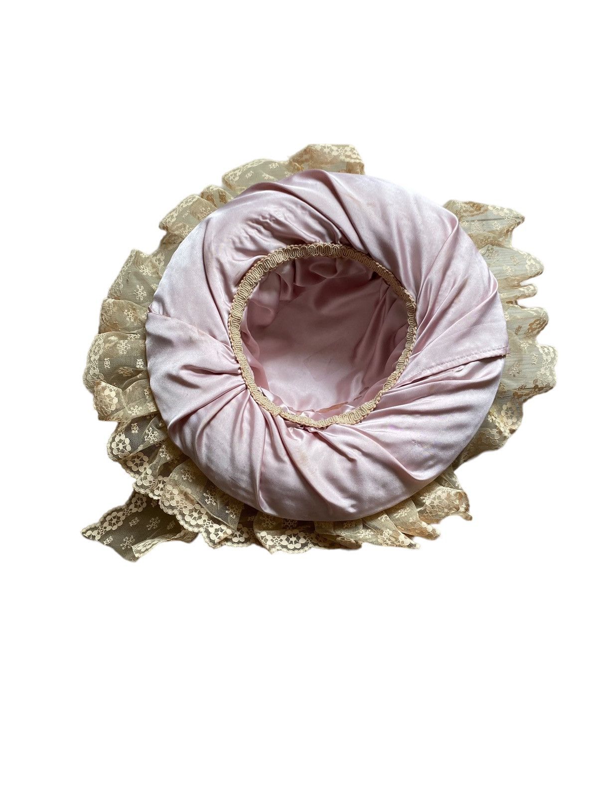 Vintage True Vintage handmade 1940s Victorian sun hat femme Size ONE SIZE - 2 Thumbnail