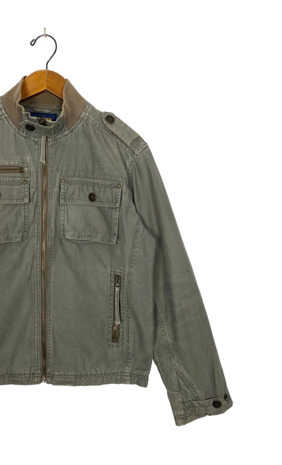 Woolrich Woolen Mills Rare‼️ Vintage Woolrich Military Jacket Size M / US 6-8 / IT 42-44 - 3 Thumbnail