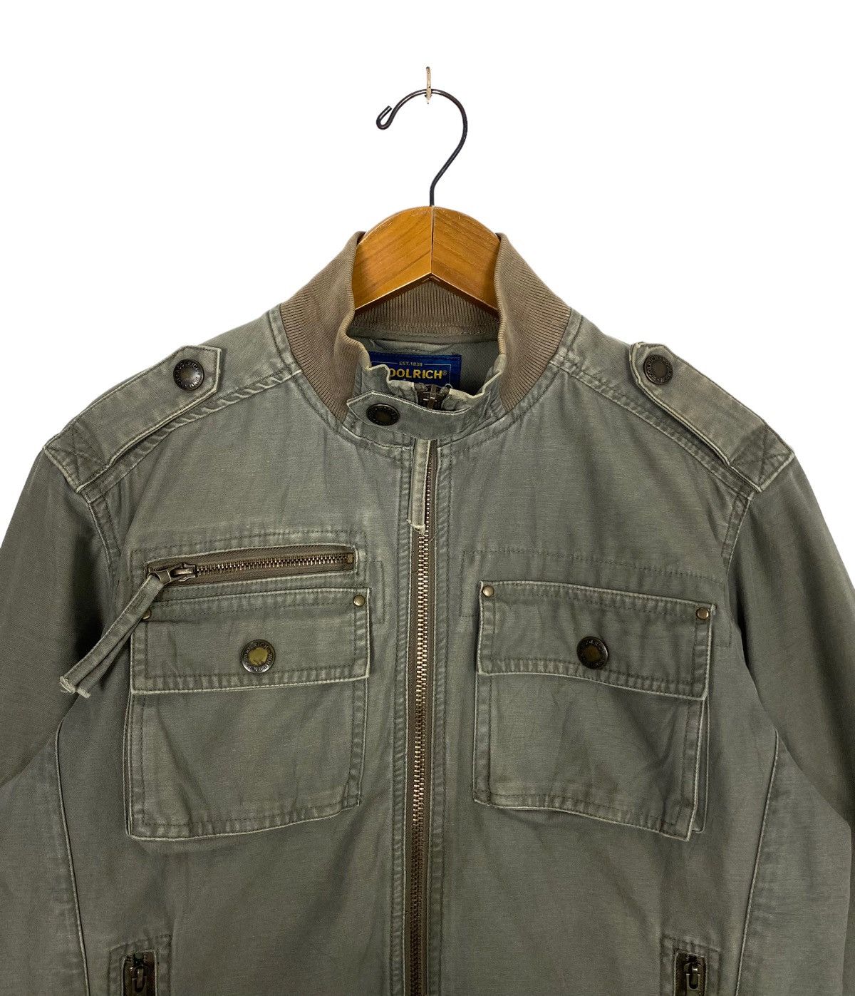Woolrich Woolen Mills Rare‼️ Vintage Woolrich Military Jacket Size M / US 6-8 / IT 42-44 - 4 Thumbnail
