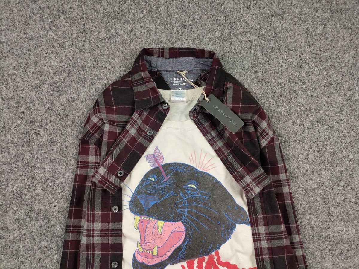 Flannel Vintage Flannel Shirt Travis Scott Style Size US M / EU 48-50 / 2 - 4 Thumbnail