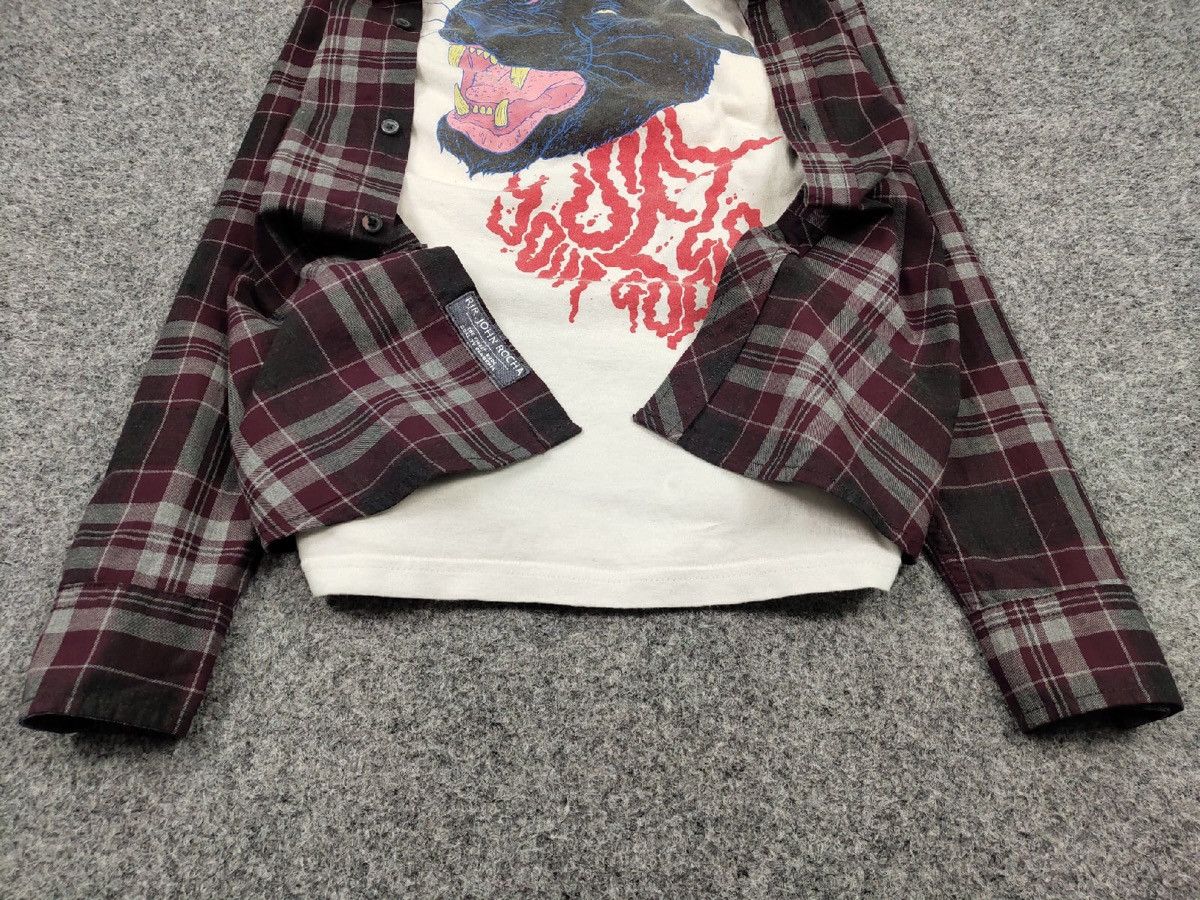 Flannel Vintage Flannel Shirt Travis Scott Style Size US M / EU 48-50 / 2 - 5 Thumbnail