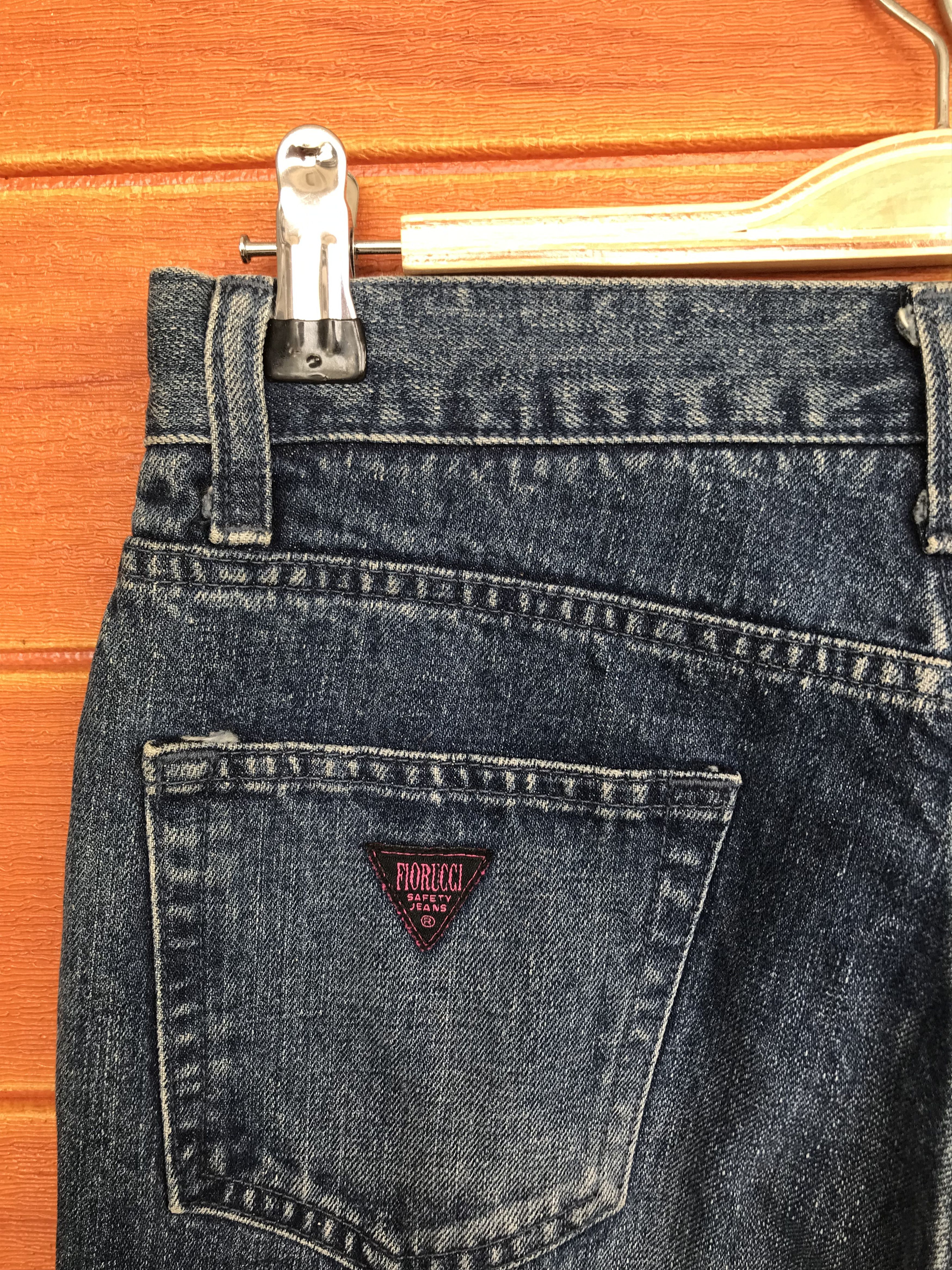 Fiorucci Flare Jeans Fiorucci Flower Embroidered Boot Cut Jeans Size US 27 - 12 Thumbnail