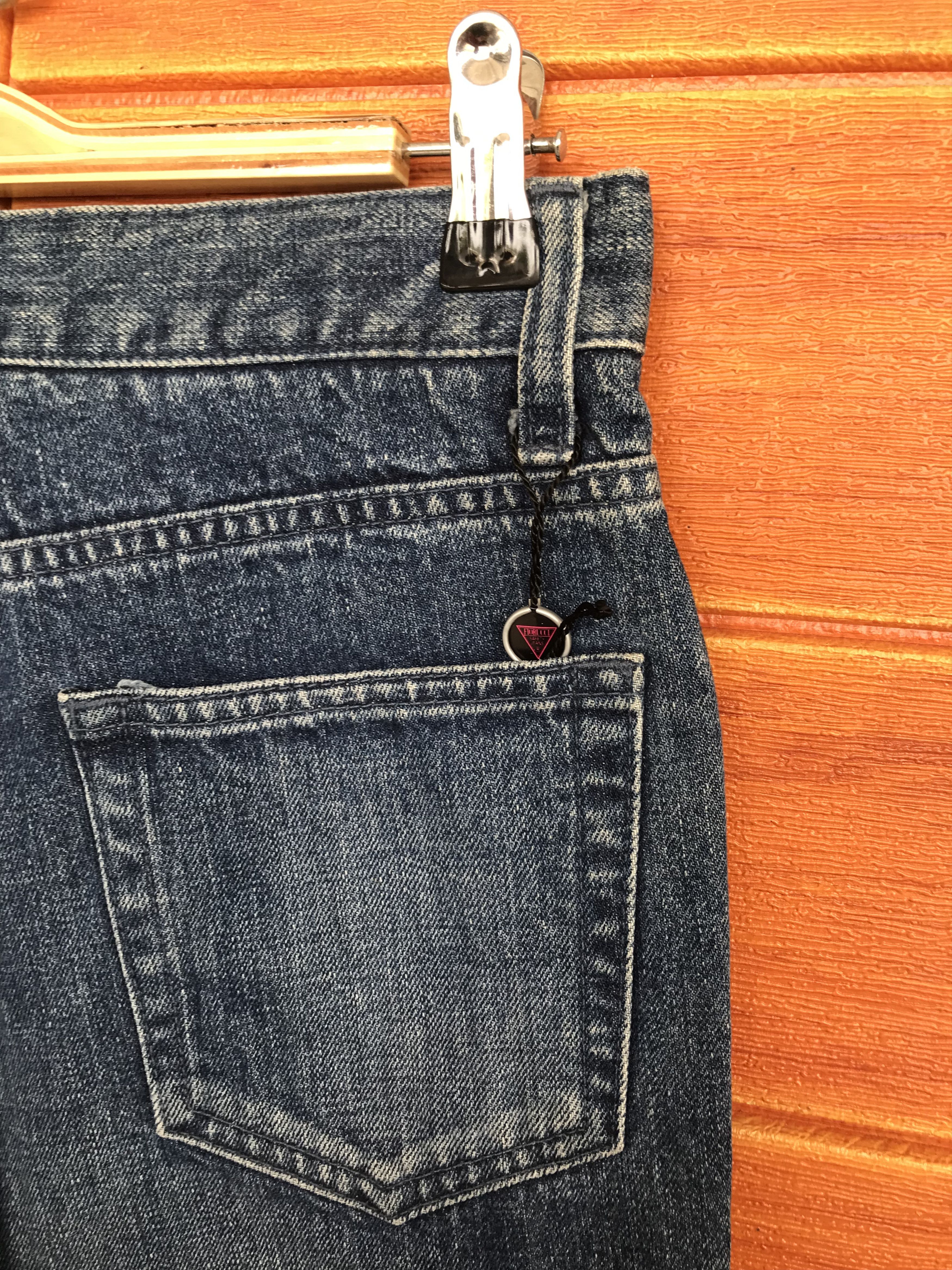 Fiorucci Flare Jeans Fiorucci Flower Embroidered Boot Cut Jeans Size US 27 - 13 Thumbnail