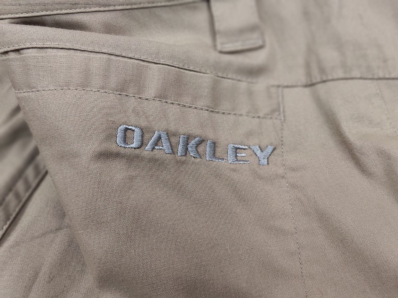 Oakley Vintage 90's Oalkey Beige Casual Trouser Pants Size US 36 / EU 52 - 15 Thumbnail