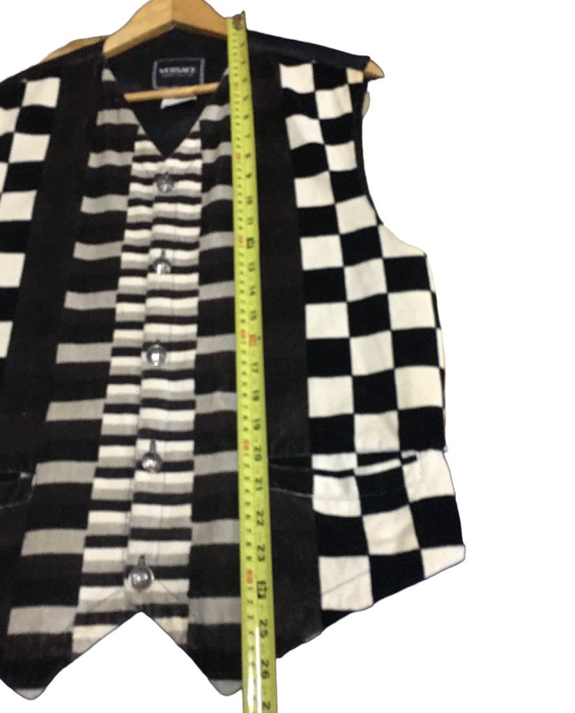 Versace × Vintage Luxury Vintage Versace Jeans Couture Vests Size US L / EU 52-54 / 3 - 6 Thumbnail
