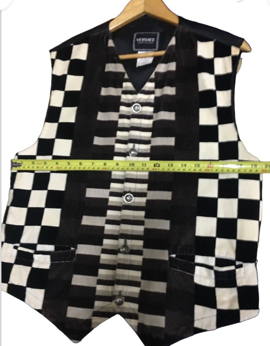 Versace × Vintage Luxury Vintage Versace Jeans Couture Vests Size US L / EU 52-54 / 3 - 5 Thumbnail