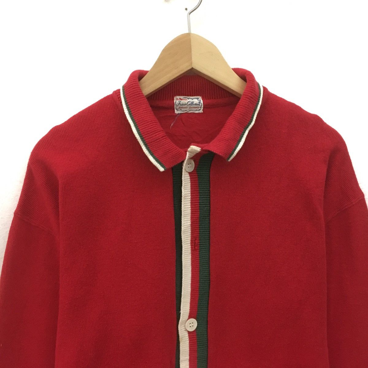 Japanese Brand × Vintage Vintage 90s Cardigan Sweatshirt Union Made Size US M / EU 48-50 / 2 - 2 Thumbnail