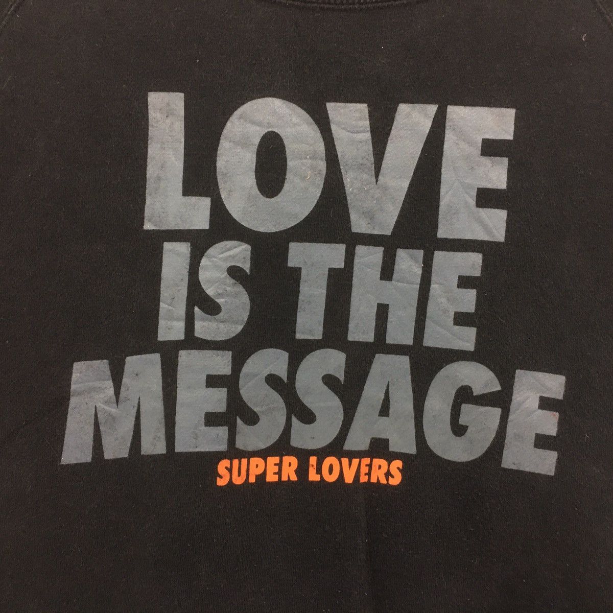 Japanese Brand × Vintage Super Lovers Crewneck Sweatshirt Love Is The Message Size US M / EU 48-50 / 2 - 4 Thumbnail