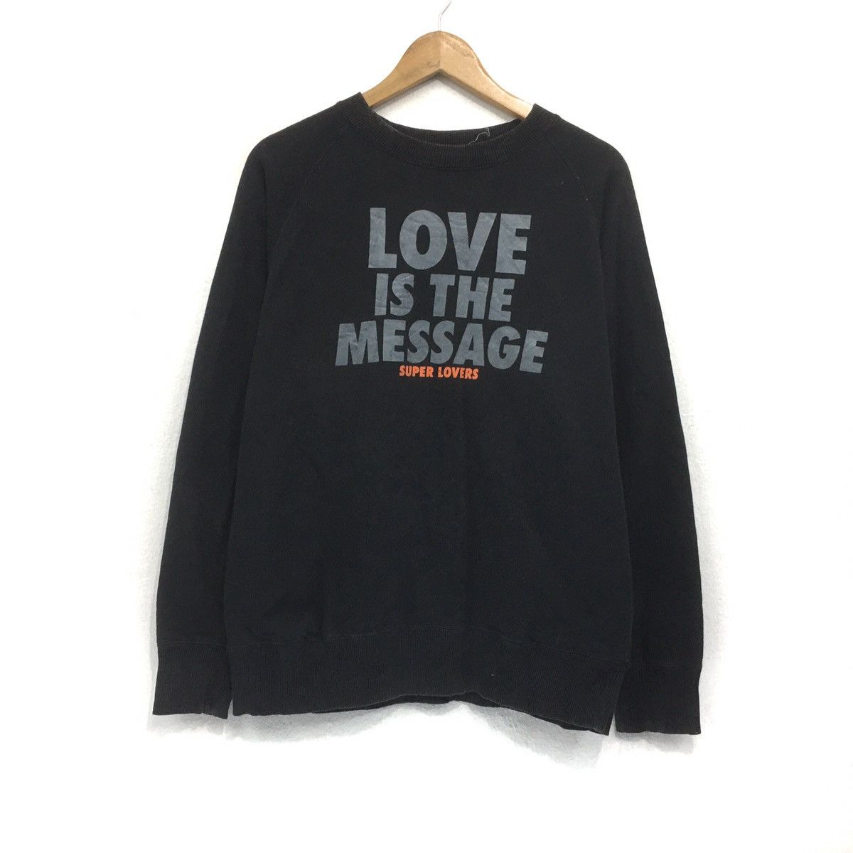 Japanese Brand × Vintage Super Lovers Crewneck Sweatshirt Love Is The Message Size US M / EU 48-50 / 2 - 2 Thumbnail