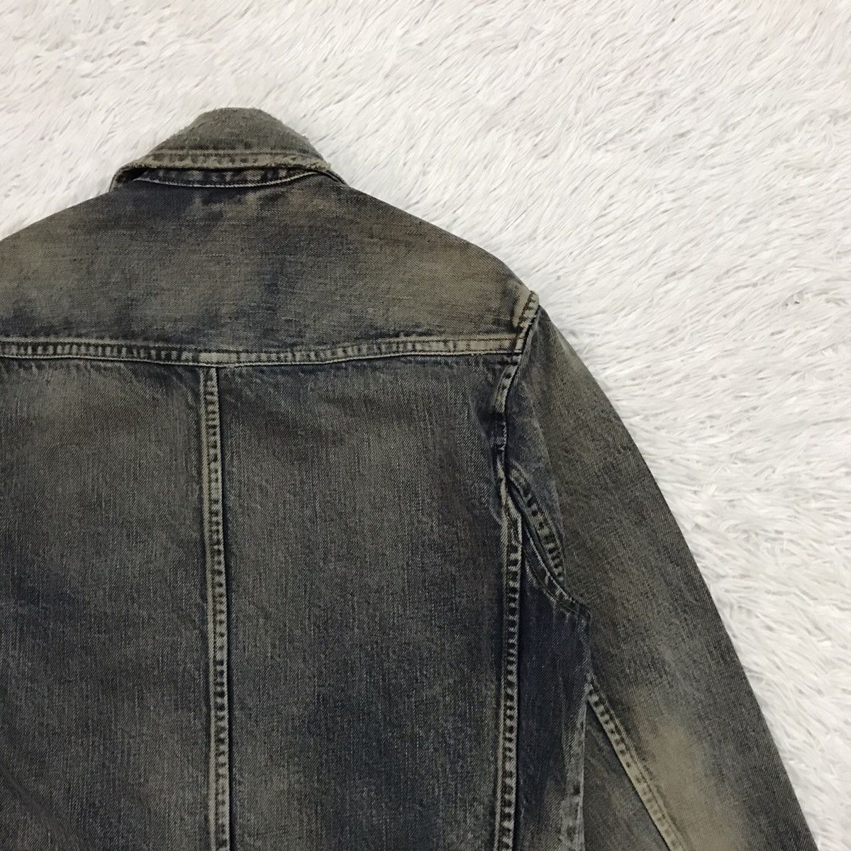 Iroquois Japan Rare & Vtg Iroquois Denim Distress Style Jacket Size US S / EU 44-46 / 1 - 12 Thumbnail