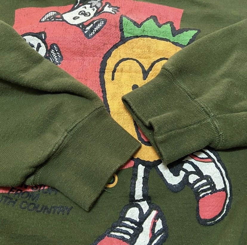 Vintage Vintage 90s vegetal sweatshirt cartoon anime Size US M / EU 48-50 / 2 - 5 Thumbnail