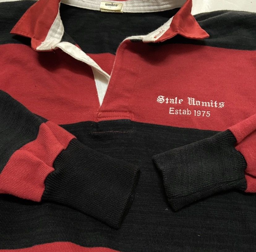 Umbro Vintage 90s umbro stripe polo shirt Size US M / EU 48-50 / 2 - 4 Thumbnail