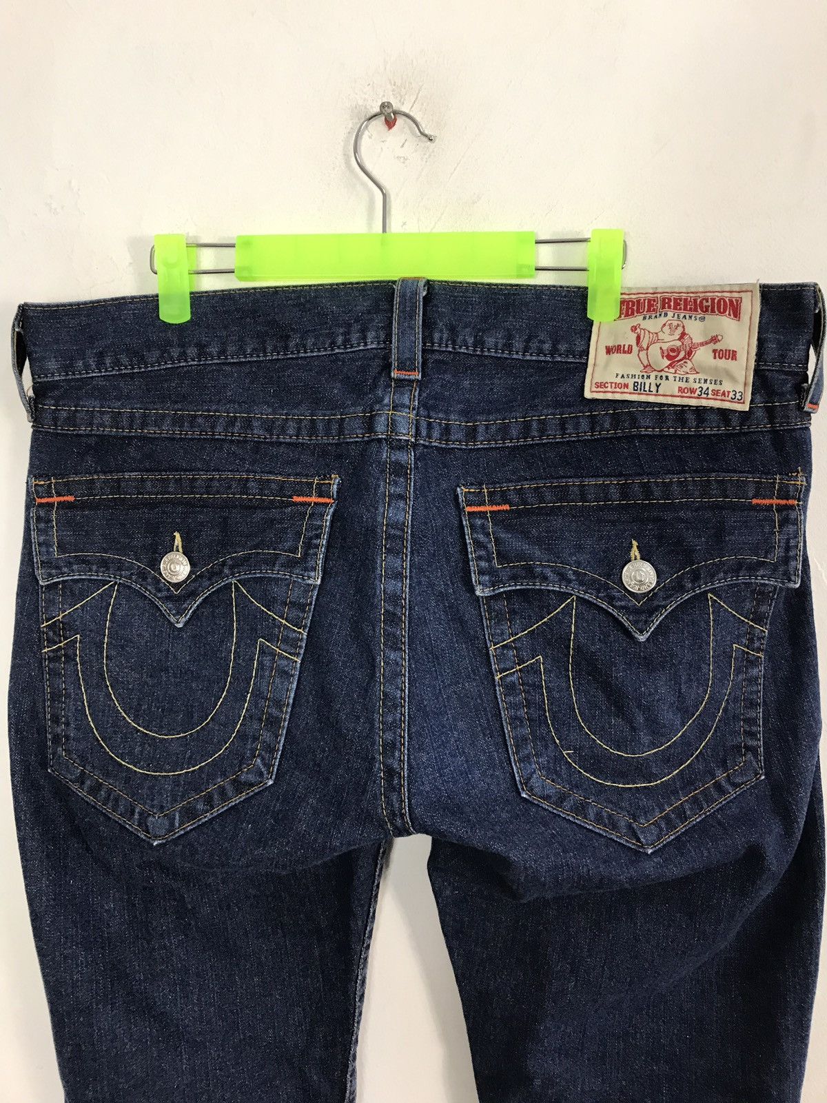 Japanese Brand × True Religion Vintage True Religion Indigo Denim Jeans Size US 37 - 9 Thumbnail