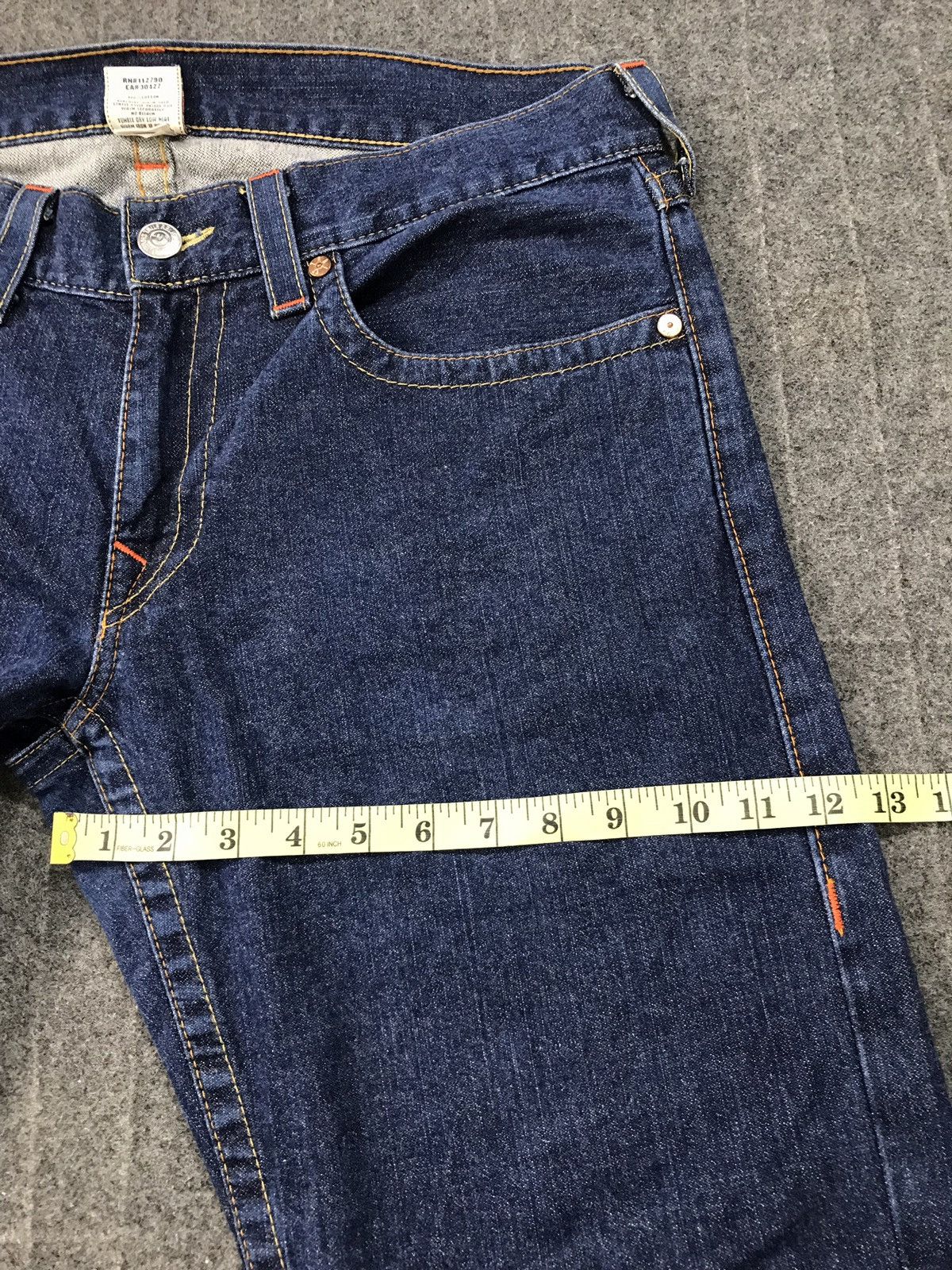 Japanese Brand × True Religion Vintage True Religion Indigo Denim Jeans Size US 37 - 19 Thumbnail