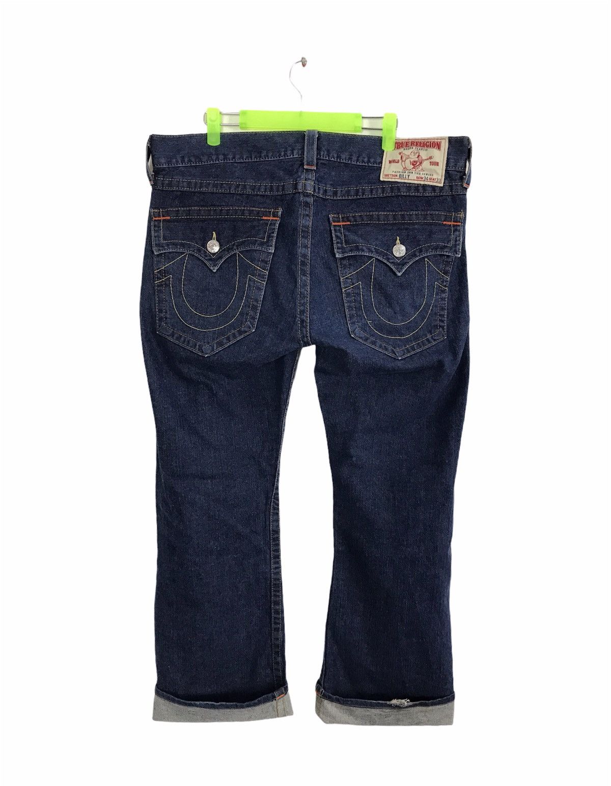 Japanese Brand × True Religion Vintage True Religion Indigo Denim Jeans Size US 37 - 2 Thumbnail