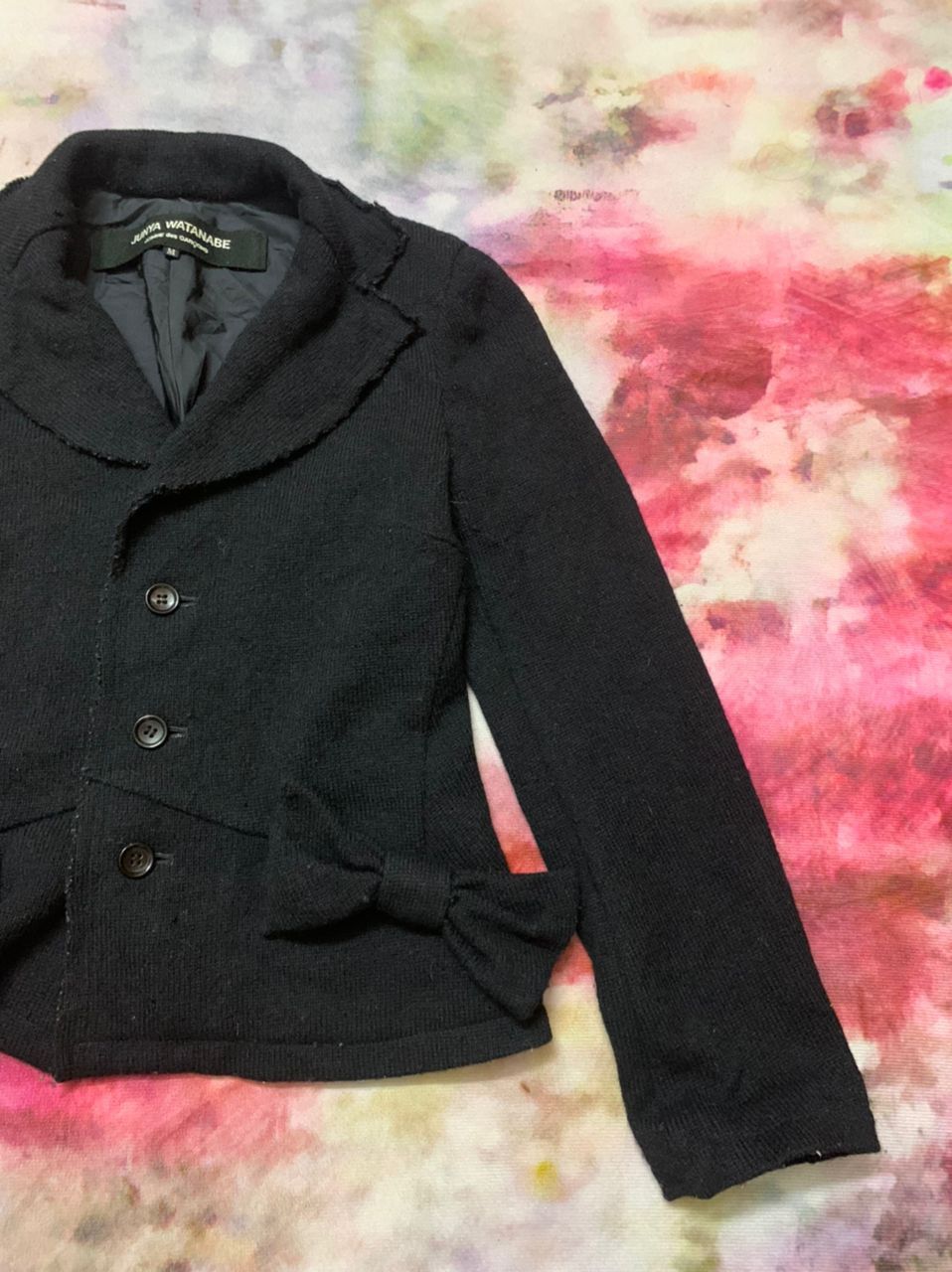 Comme des Garcons Junya Watanabe CDG Cropped Cutt Off Wool Knitted Size M / US 6-8 / IT 42-44 - 2 Thumbnail