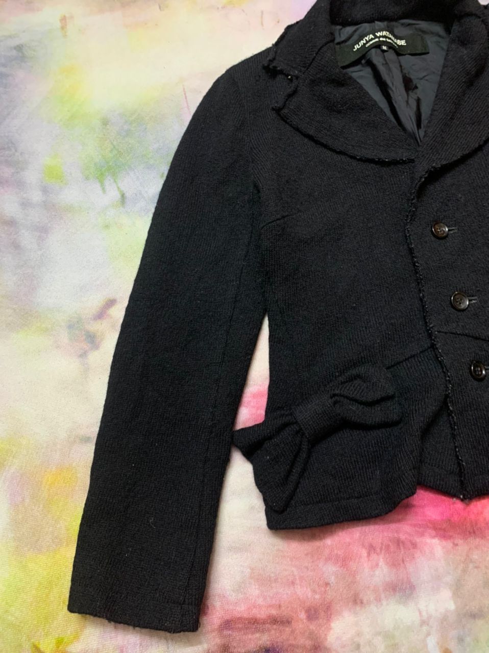 Comme des Garcons Junya Watanabe CDG Cropped Cutt Off Wool Knitted Size M / US 6-8 / IT 42-44 - 3 Thumbnail