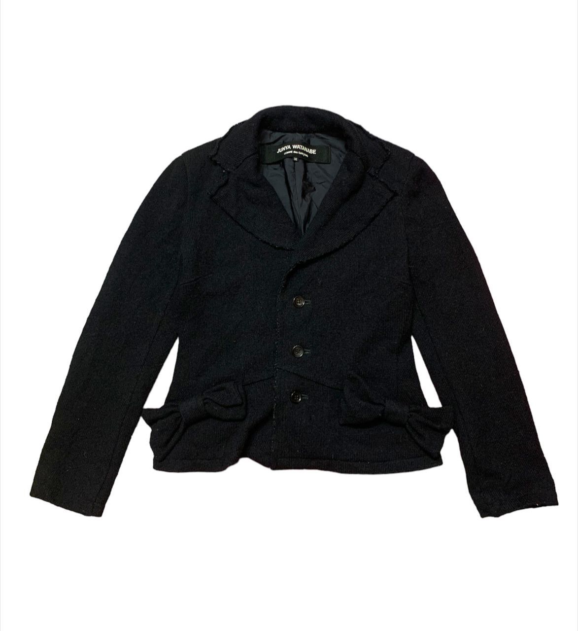 Comme des Garcons Junya Watanabe CDG Cropped Cutt Off Wool Knitted Size M / US 6-8 / IT 42-44 - 1 Thumbnail
