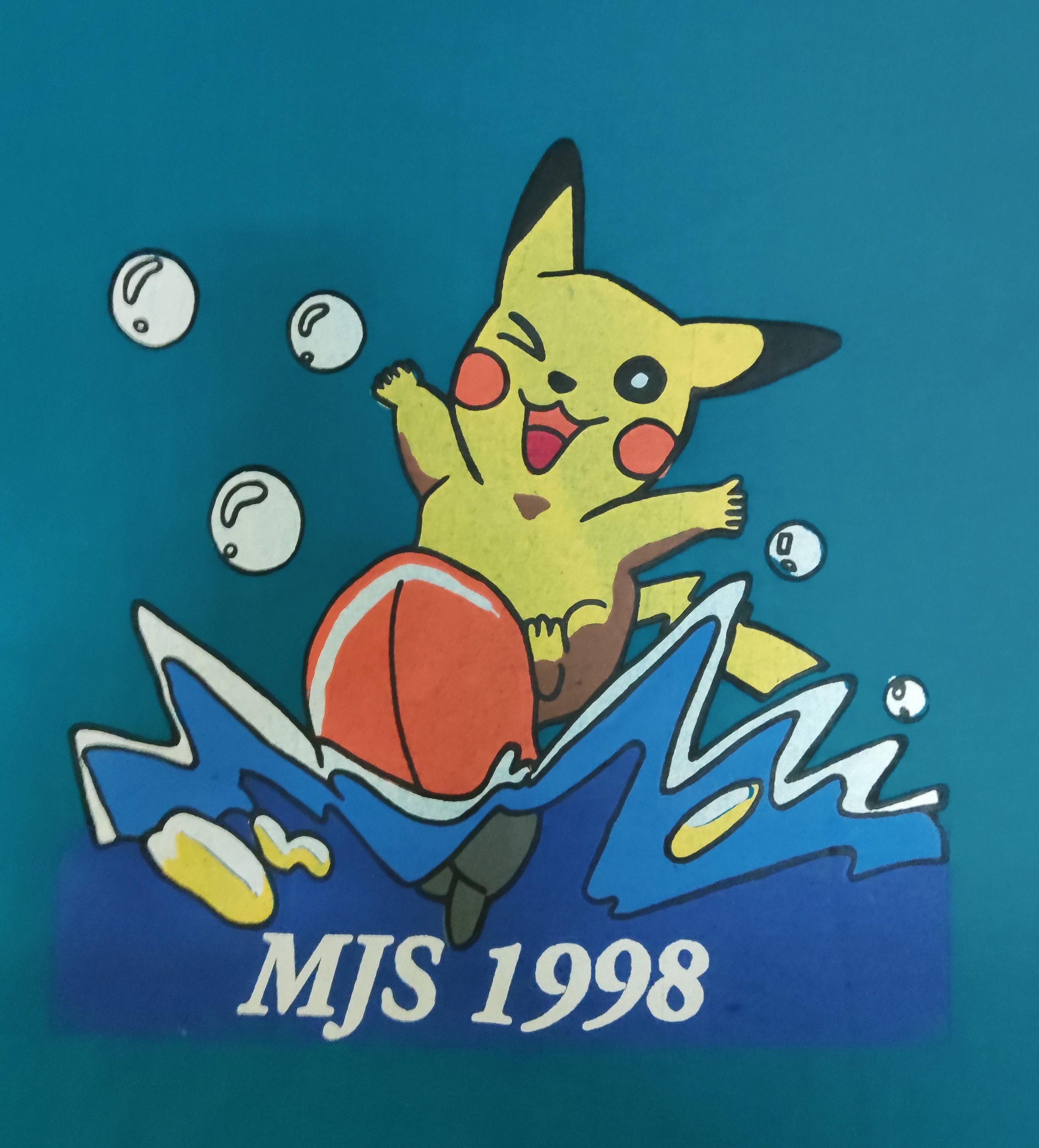 Nintendo Vintage 1998 Pokemon dead stock double stitching tee Size US S / EU 44-46 / 1 - 2 Thumbnail