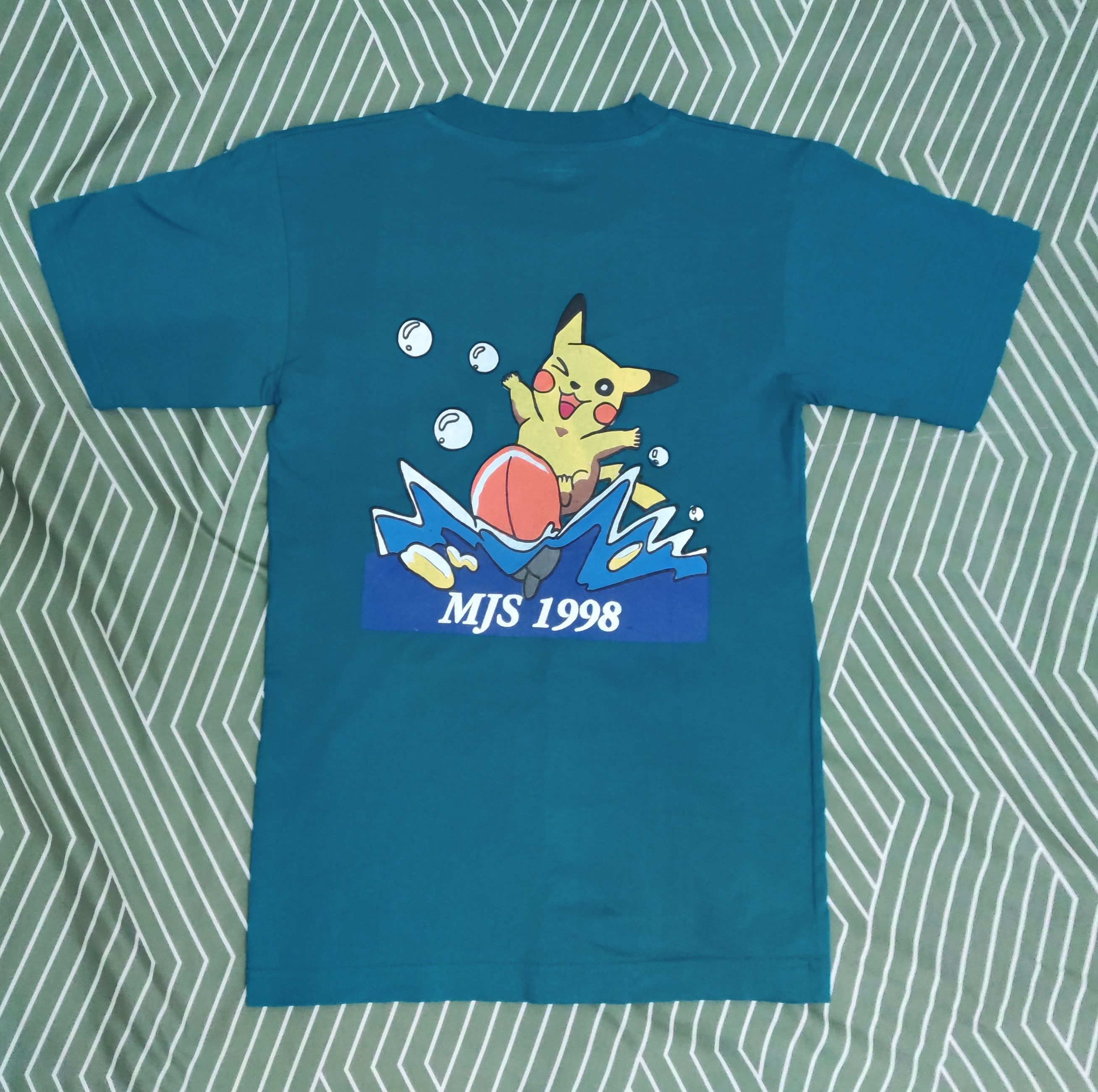 Nintendo Vintage 1998 Pokemon dead stock double stitching tee Size US S / EU 44-46 / 1 - 1 Thumbnail