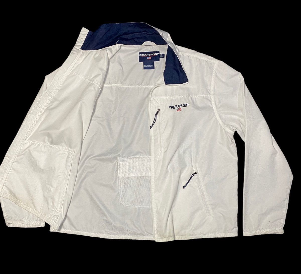 Polo Ralph Lauren Vintage 90s Polo Sport Ralph Lauren Windbreaker Size US L / EU 52-54 / 3 - 2 Thumbnail