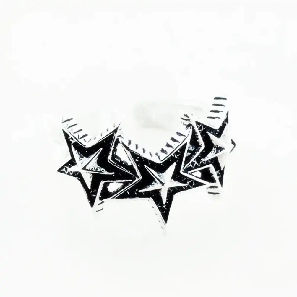 Other 3 Stars Adjustable Ring Size ONE SIZE - 3 Thumbnail