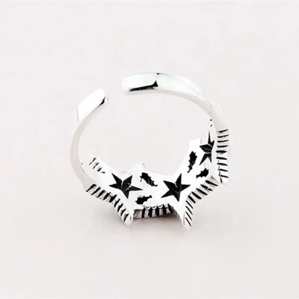 Other 3 Stars Adjustable Ring Size ONE SIZE - 4 Thumbnail