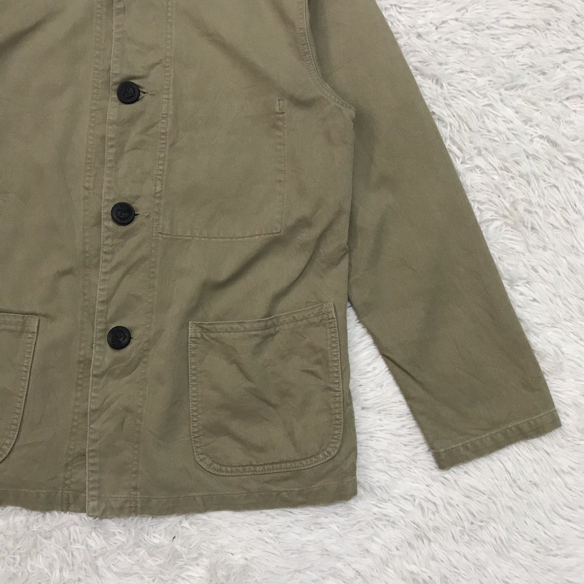 Blue Blue Japan H.Ranch Market Blue Blue Made by Seilin Jacket Sail Button Size US S / EU 44-46 / 1 - 6 Thumbnail