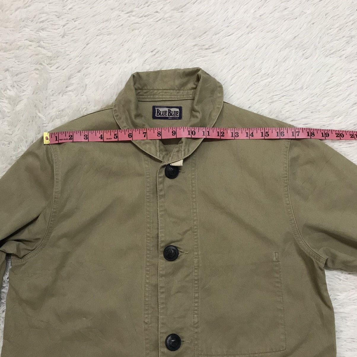 Blue Blue Japan H.Ranch Market Blue Blue Made by Seilin Jacket Sail Button Size US S / EU 44-46 / 1 - 20 Thumbnail