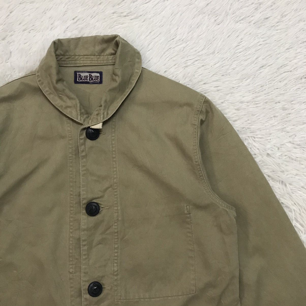 Blue Blue Japan H.Ranch Market Blue Blue Made by Seilin Jacket Sail Button Size US S / EU 44-46 / 1 - 4 Thumbnail