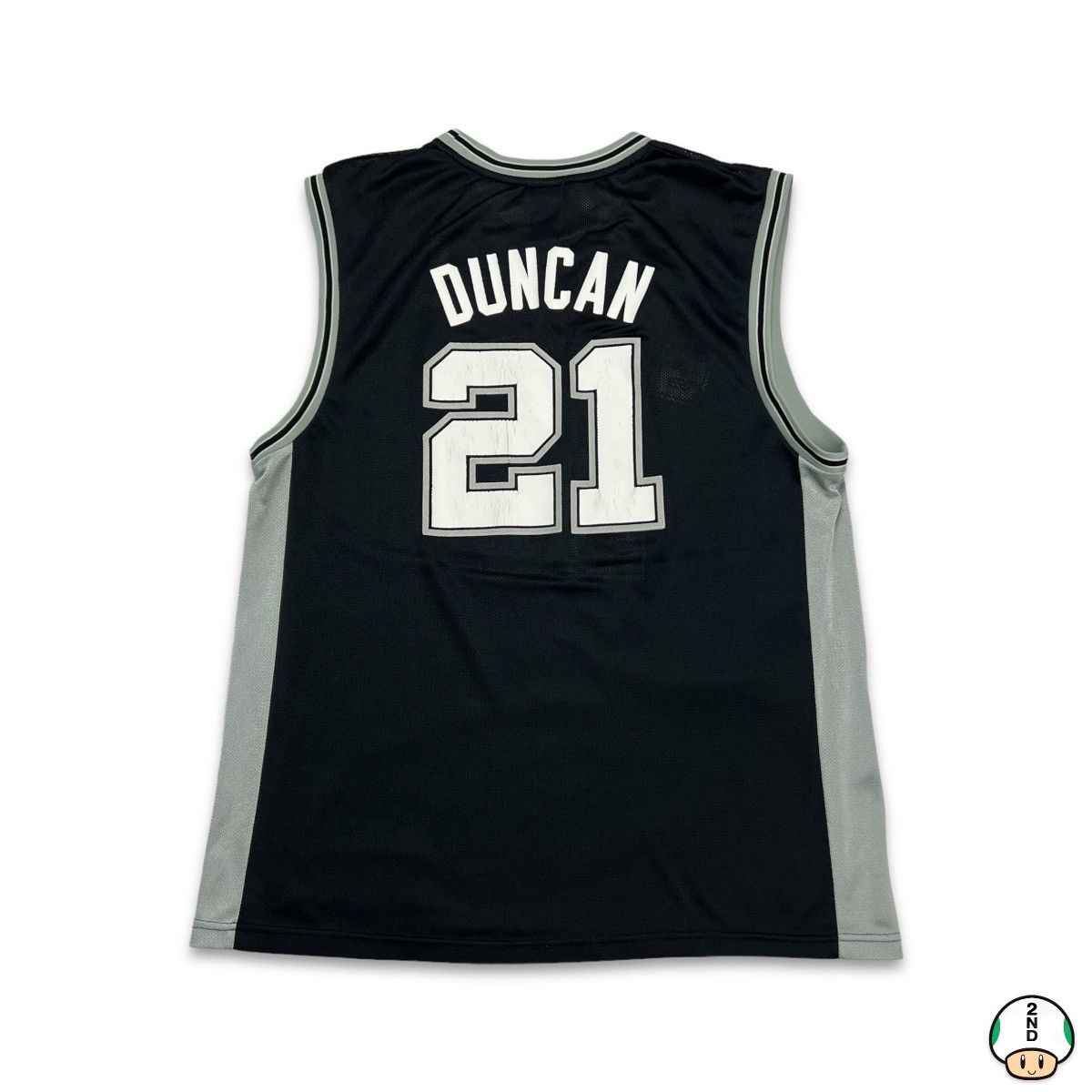 NBA Reebok Tim Duncan San Antonio Spurs Jersey Large Basketball Size US L / EU 52-54 / 3 - 1 Thumbnail
