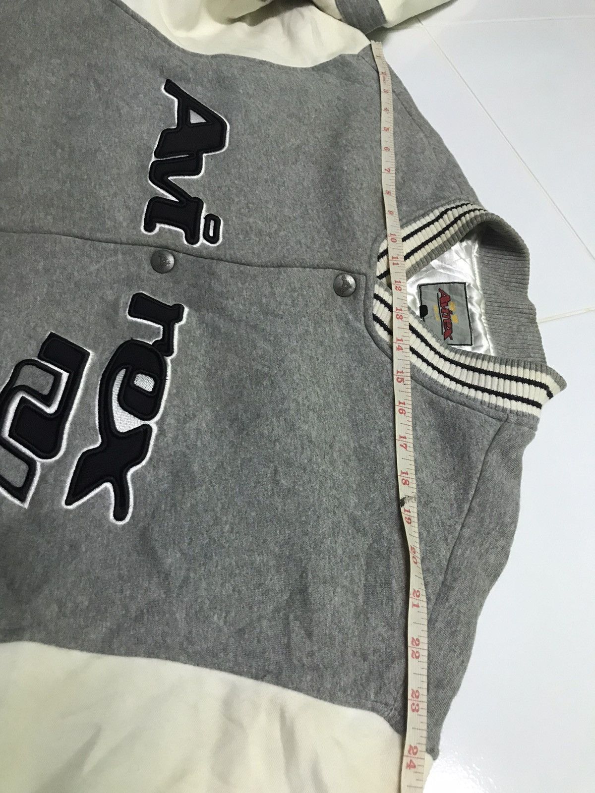 Avirex × Vintage Avirex new york varsity jacket Size US L / EU 52-54 / 3 - 11 Thumbnail