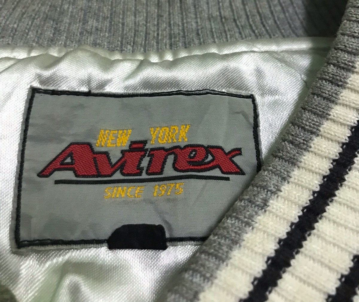 Avirex × Vintage Avirex new york varsity jacket Size US L / EU 52-54 / 3 - 6 Thumbnail