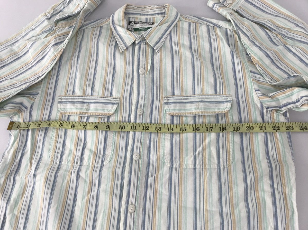 Flannel Sugar Cane Toyo Double Pocket Striped Inspired Designer Size US L / EU 52-54 / 3 - 8 Thumbnail