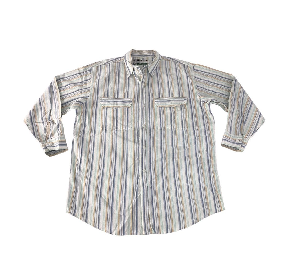 Flannel Sugar Cane Toyo Double Pocket Striped Inspired Designer Size US L / EU 52-54 / 3 - 1 Thumbnail