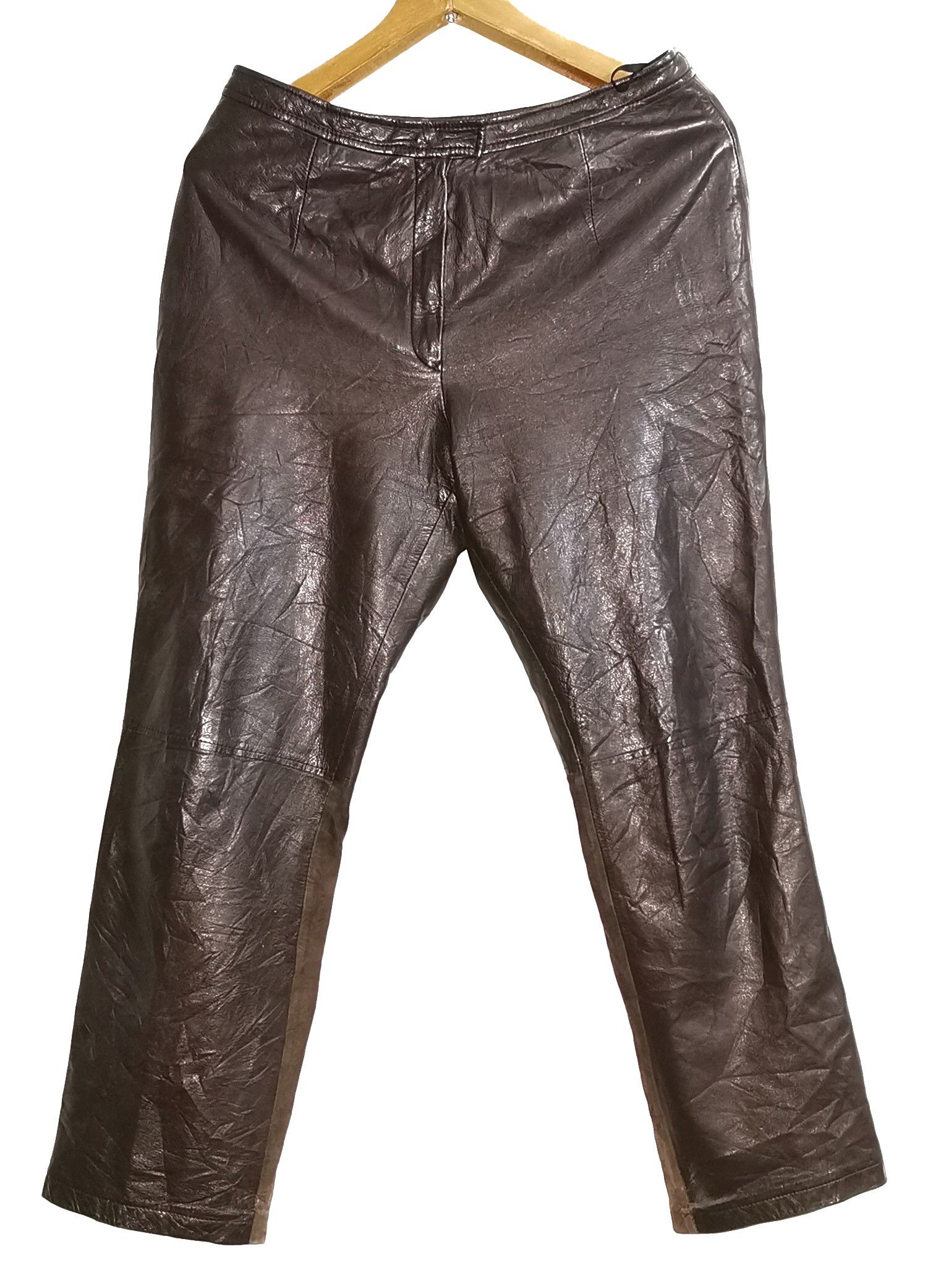 Cowboy Equipment Ritsuko Shirahama Leather pants Size US 29 - 1 Thumbnail