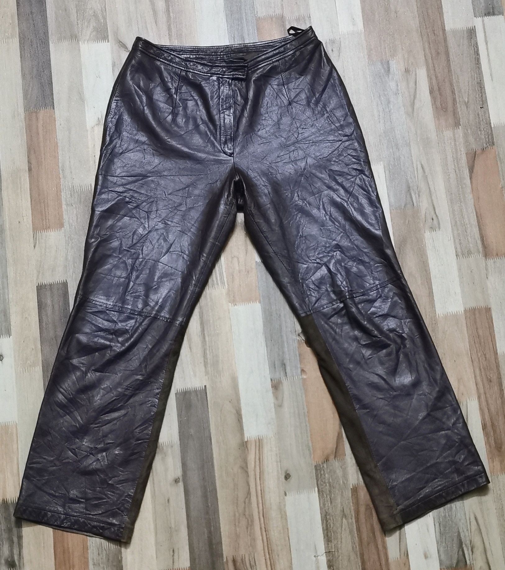 Cowboy Equipment Ritsuko Shirahama Leather pants Size US 29 - 3 Thumbnail