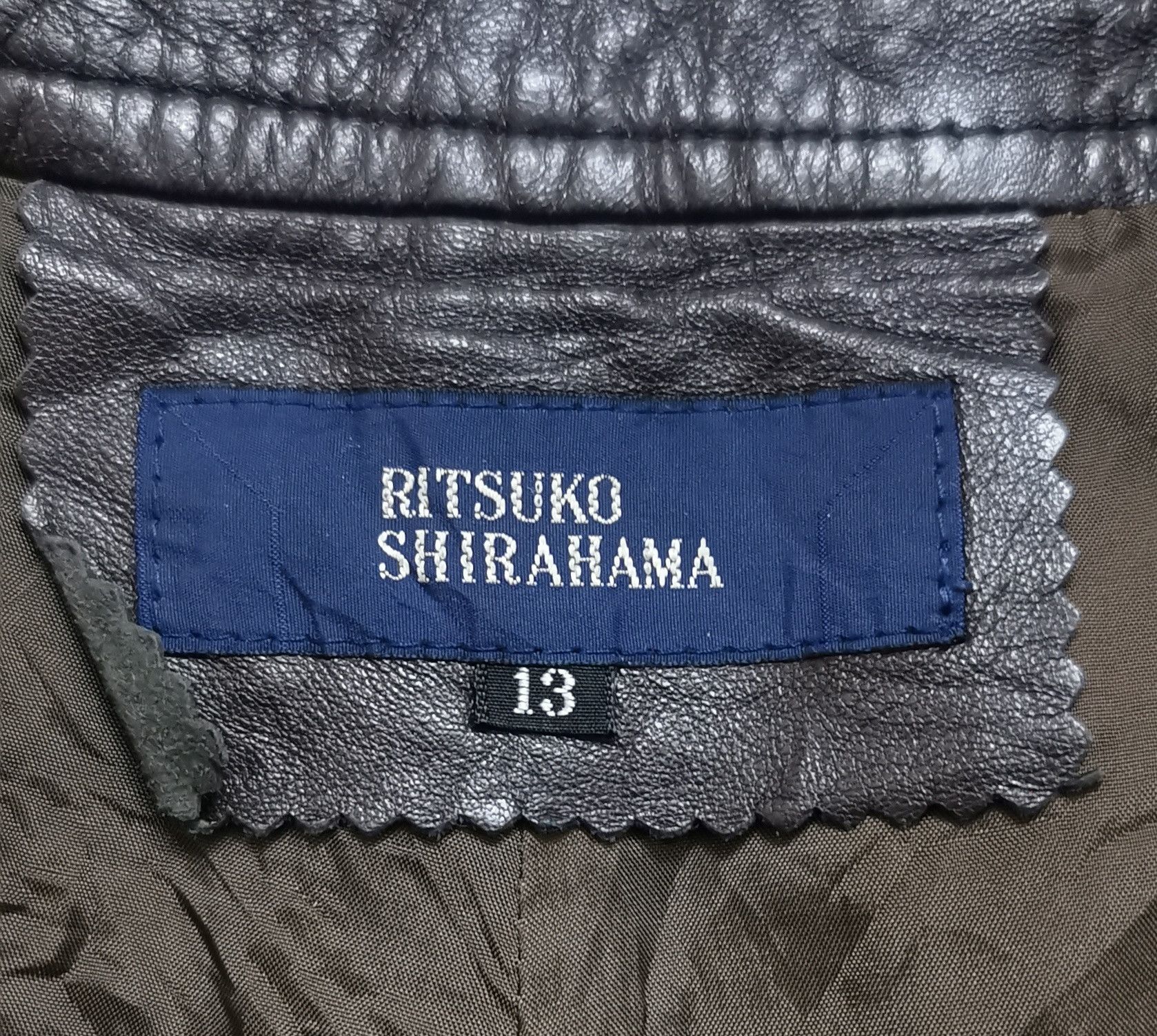 Cowboy Equipment Ritsuko Shirahama Leather pants Size US 29 - 11 Thumbnail