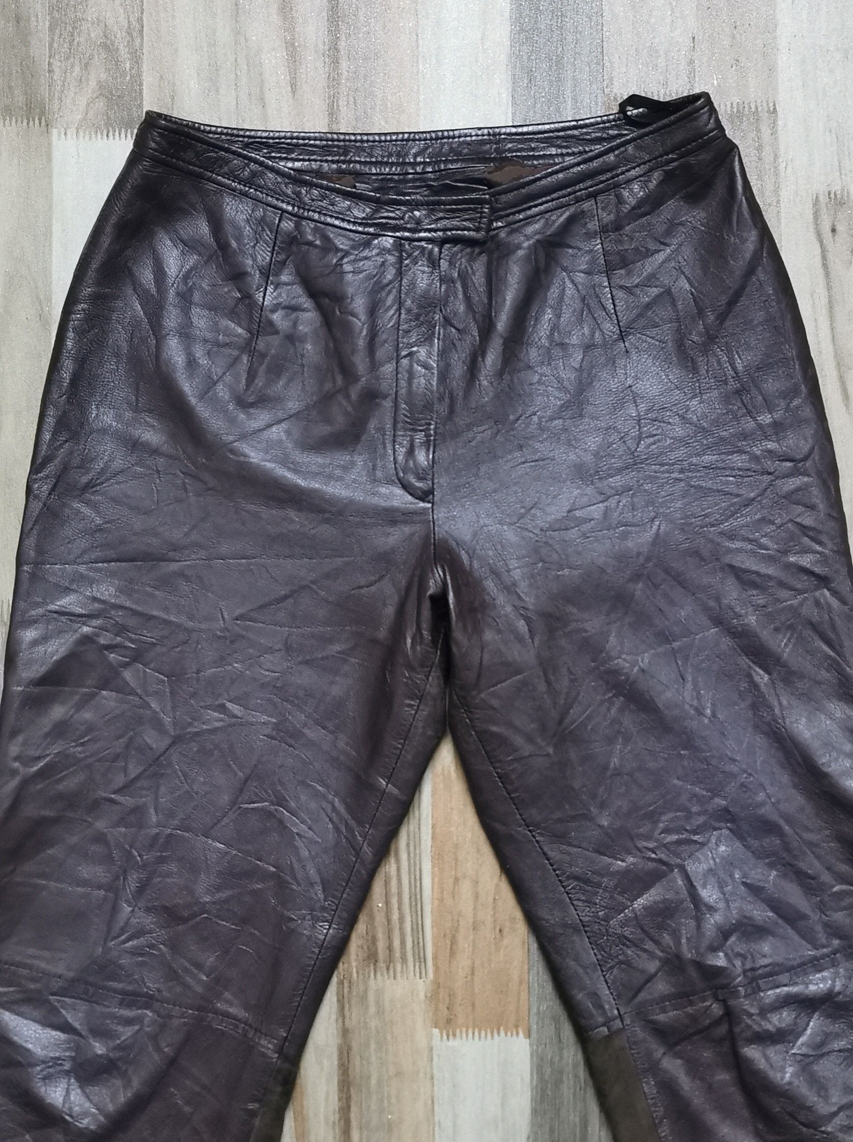 Cowboy Equipment Ritsuko Shirahama Leather pants Size US 29 - 5 Thumbnail