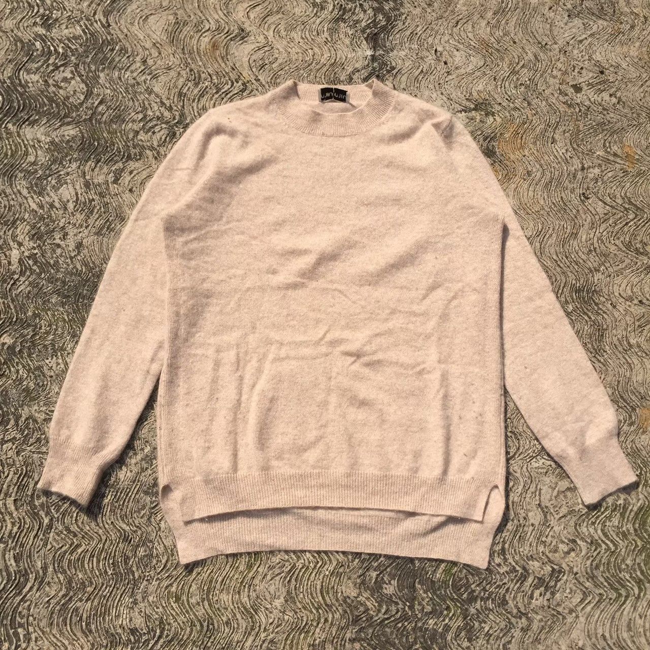 image of Miu Miu Cashmere Knitwear in Salmon, Men's (Size Medium)