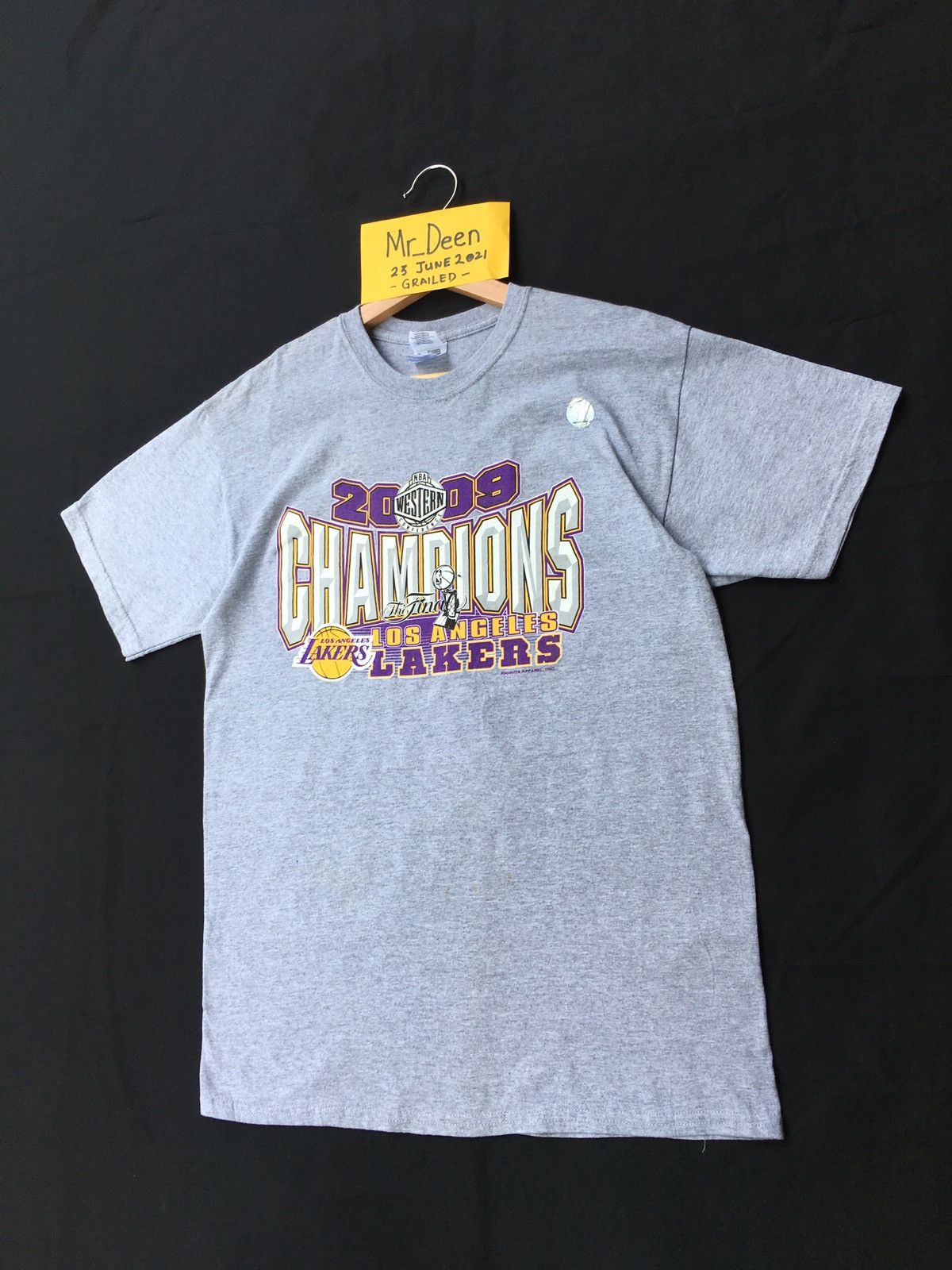 NBA Vintage NBA L.A Lakers Champions 2009 Tshirt Size US S / EU 44-46 / 1 - 4 Thumbnail