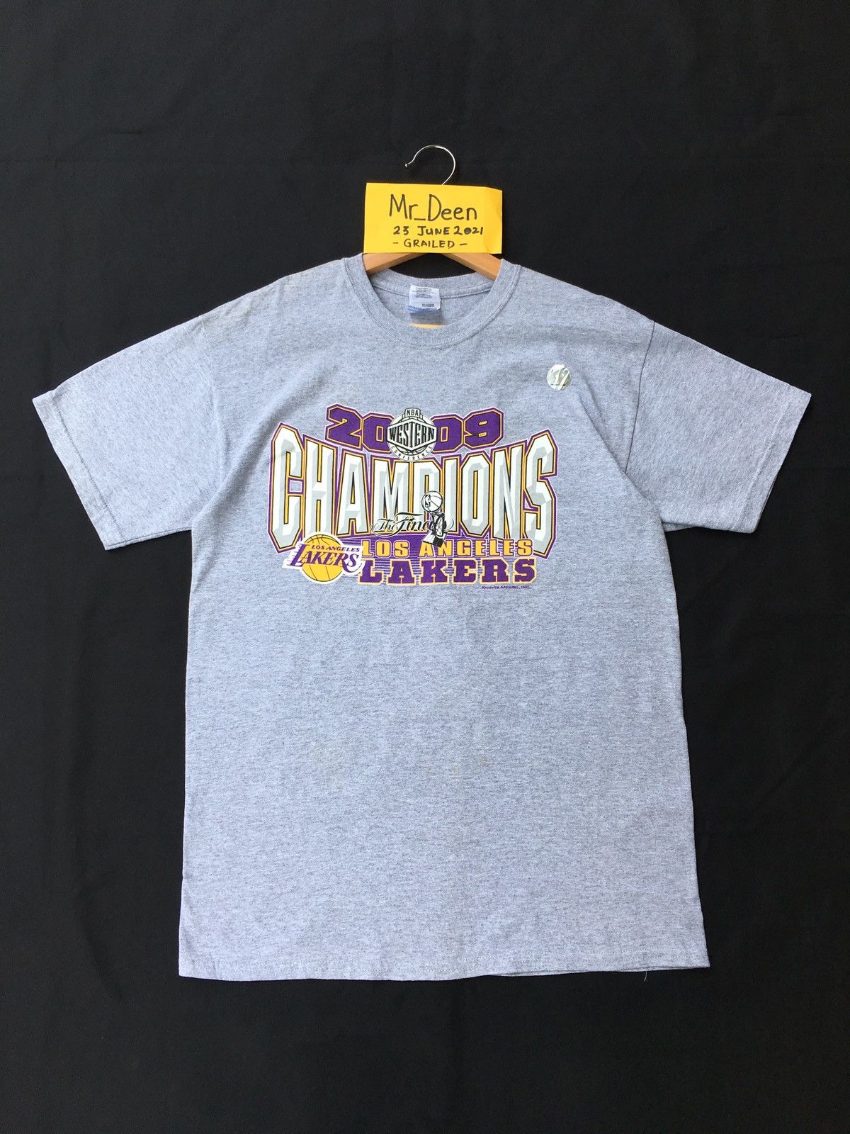 NBA Vintage NBA L.A Lakers Champions 2009 Tshirt Size US S / EU 44-46 / 1 - 2 Thumbnail
