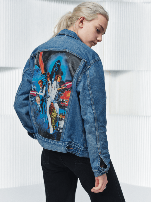 Levi's Levis x Star Wars Limited Ed. Collabs Denim Jacket (E927) Size US S / EU 44-46 / 1 - 1 Thumbnail