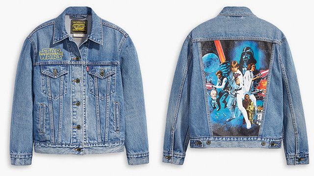 Levi's Levis x Star Wars Limited Ed. Collabs Denim Jacket (E927) Size US S / EU 44-46 / 1 - 3 Thumbnail