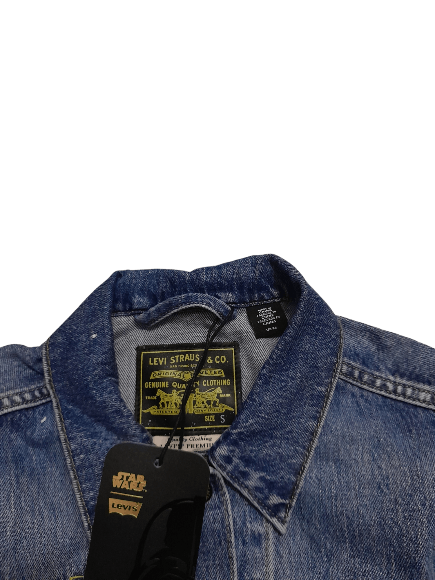 Levi's Levis x Star Wars Limited Ed. Collabs Denim Jacket (E927) Size US S / EU 44-46 / 1 - 8 Thumbnail