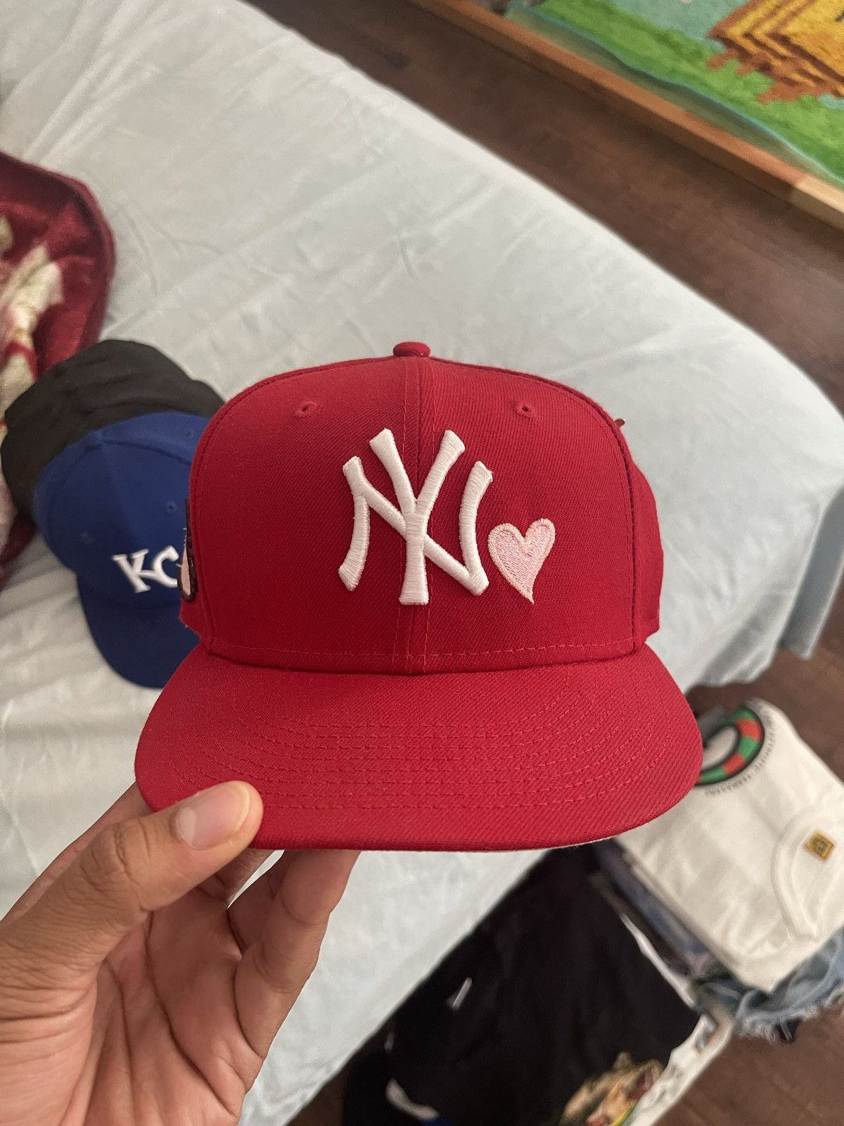 Hat Club New Era Valentines day Hat Club exclusive Yankee Fitted 7 1 4 Grailed