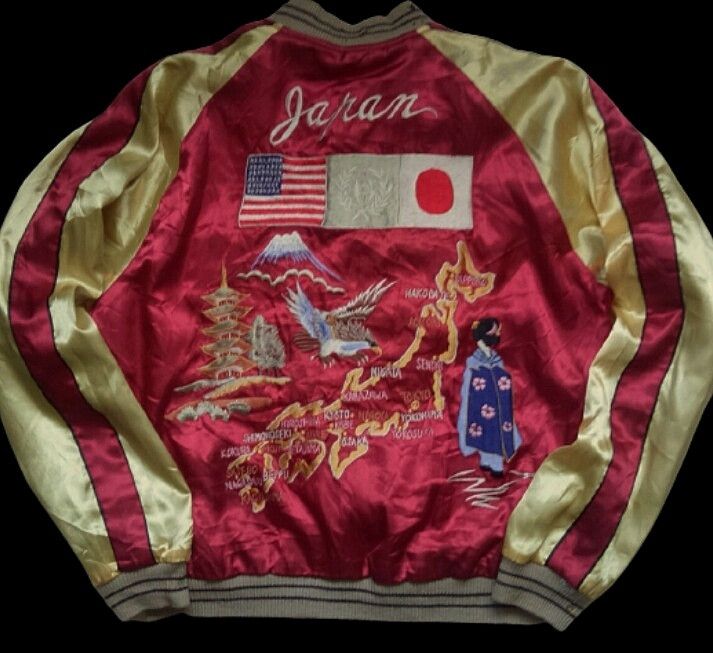 Tailor Toyo × Toyo Enterprises Sukajan Tailor Toyo Reversible Jacket/Geisha/Okinawa Size US M / EU 48-50 / 2 - 5 Thumbnail