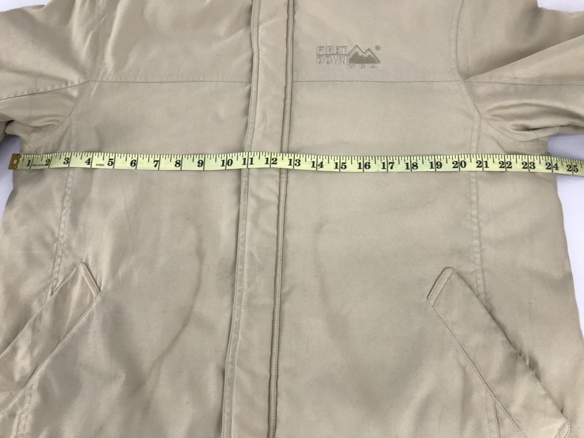 Japanese Brand First Down Zipper Jaket Hiking Outdoor Style Size US M / EU 48-50 / 2 - 16 Thumbnail