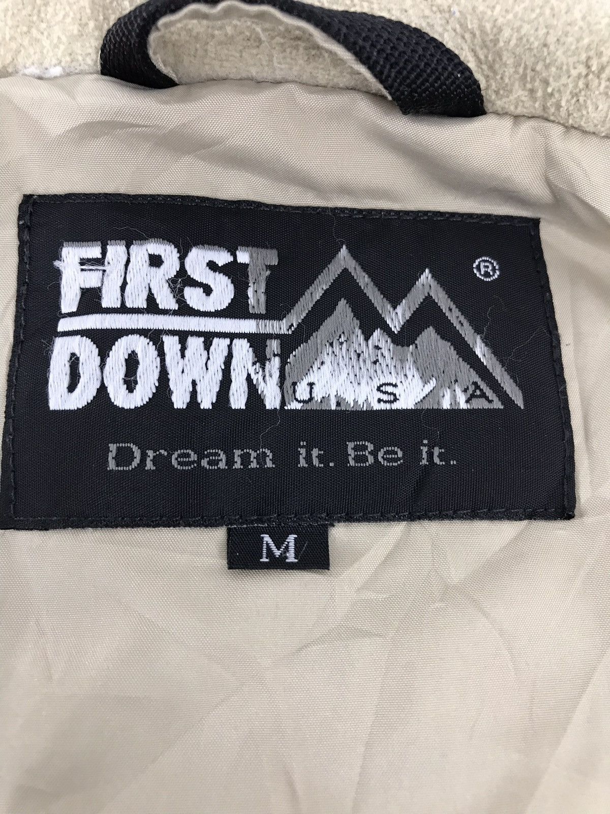 Japanese Brand First Down Zipper Jaket Hiking Outdoor Style Size US M / EU 48-50 / 2 - 9 Thumbnail